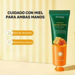 CREMA DE MANOS CON MIEL